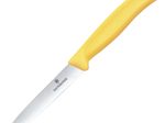 VICTORINOX Küchenmesser Swiss Classic silber, gelb