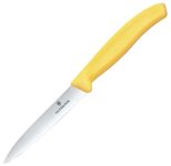 VICTORINOX Küchenmesser Swiss Classic silber, gelb