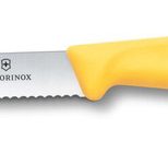 VICTORINOX Frühstücksmesser Swiss Classic silber, gelb