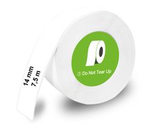 OLYMPIA Endlospapierrolle für Etikettendrucker weiß 14 mm