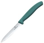 VICTORINOX Küchenmesser Swiss Classic silber, grün