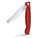 VICTORINOX Frühstücksmesser Swiss Classic silber, rot