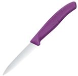 VICTORINOX Küchenmesser Swiss Classic silber, violett