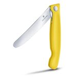 VICTORINOX Frühstücksmesser Swiss Classic silber, gelb