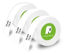 OLYMPIA Endlospapierrolle für Etikettendrucker weiß 14 mm