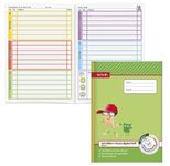 ROTH Hausaufgabenheft Kompass 1. Klasse liniert DIN A4 48 Blätter