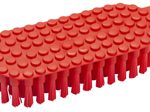 haug® bürsten Reinigungsbürste Flexo, rot