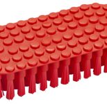 haug® bürsten Reinigungsbürste Flexo, rot
