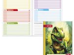 ROTH Hausaufgabenheft Klipp & Klar T-Rex liniert DIN A5 96 Blätter