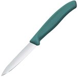 VICTORINOX Küchenmesser Swiss Classic silber, grün