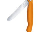 VICTORINOX Frühstücksmesser Swiss Classic silber, orange