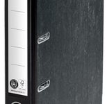 LEITZ Ordner Rückenbreite 5 cm DIN A4 schwarz mamoriert