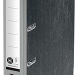 LEITZ Ordner Rückenbreite 5 cm DIN A4 grau mamoriert