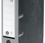 LEITZ Ordner Rückenbreite 8 cm DIN A4 grau mamoriert