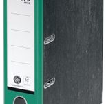 LEITZ Ordner Rückenbreite 8 cm DIN A4 grün mamoriert