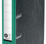 LEITZ Ordner Rückenbreite 5 cm DIN A4 grün mamoriert