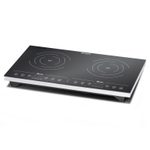 Rommelsbacher CT 3410/IN Glaskeramik Doppelkochtafel Induktion