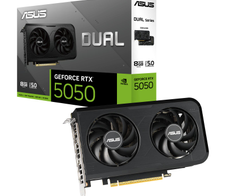 ASUS Dual GeForce RTX 5050 8GB GDDR6 Gaming Grafikkarte