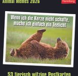 Harenberg Postkartenkalender Animals Memes