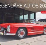 Heye Monats-Wandkalender Lägendäre Autos 2026