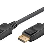 goobay DisplayPort 2.1 Kabel 1,0 m schwarz, 1 St.