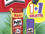 Pritt Klebestift 1+1, 1 x 43,0 g; 1 x 10,0 g