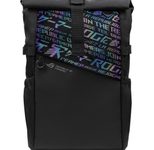 ASUS ROG Gaming Rucksack (bis 17 Zoll, gepolstert, wasserfest, leicht, für Notebooks) schwarz