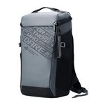 ASUS ROG Ranger Rucksack (bis 17 Zoll, gepolstert, wasserfest, leicht, für Notebooks) grau