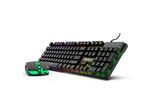 INCA IKG-448 kabelgebundene Gaming Tastatur-Maus-Set - QWERTZ DE - schwarz
