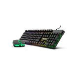 INCA IKG-448 kabelgebundene Gaming Tastatur-Maus-Set - QWERTZ DE - schwarz