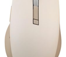 ASUS MD200 Silent Plus Büro Maus Wireless RF, beige