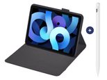4smarts Schutzhülle DailyBiz für Apple iPad 10.9 & 11" (10. & 11. Gen) schwarz & Eingabestift Pencil Pro 3