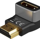 goobay HDMI Winkeladapter HDMI-A-Stecker / HDMI-A-Buchse