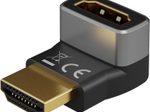 goobay HDMI Winkeladapter HDMI-A-Stecker / HDMI-A-Buchse