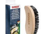 SONAX Reinigungsbürste braun, schwarz Holz