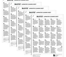 LEITZ Reinigungsblätter für Laminiergeräte, DIN A4, DIN A3
