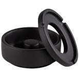 APS Aschenbecher Forge, schwarz