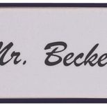 MAUL Namensschilder, schwarz 4,50 x 1 cm