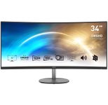 MSI PRO MP341CQDE Curved Monitor 86,4 cm (34") Schwarz