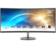 MSI PRO MP341CQDE Curved Monitor 86,4 cm (34") Schwarz