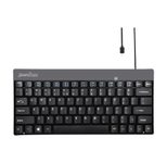 Perixx PERIBOARD-422 kabelgebundene Mini Tastatur - QWERTZ DE - schwarz