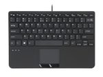 Perixx PERIBOARD-525 kabelgebundene Mini Tastatur - QWERTZ DE - schwarz