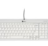 BakkerElkhuizen UltraBoard 960 V2 kabelgebundene Tastatur - QWERTZ DE - grau