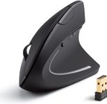 Anker Vertical Ergonomic - kabellose Maus - schwarz