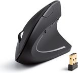 Anker Vertical Ergonomic - kabellose Maus - schwarz