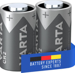 VARTA LITHIUM Cylindrical CR2 Blister 2