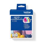 Brother Original LC527VAL Value Pack Druckerpatrone 4-er Pack (LC527VAL)