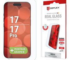 DISPLEX Panzerglas (10H, 2D) für Apple iPhone 17/17 Pro