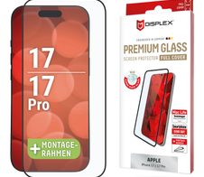 DISPLEX Premium Glas (Full Cover) für Apple iPhone 17/17 Pro