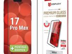 DISPLEX Premium Panzerglas (Full Cover, 10H) für Apple iPhone 17 Pro Max